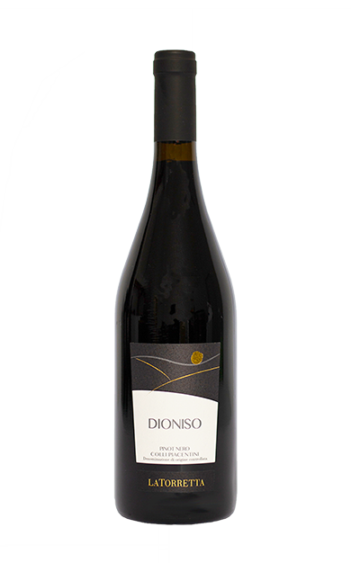 Grape varieties: Pinot Noir 100% Winemaking: Long maceration on the grape skins for 20/22 days. Aging in barrels (tonneaux) for eight months and in bottles for 6 months.